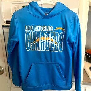 LA Chargers kids hoodie NFL brand sz 12/14